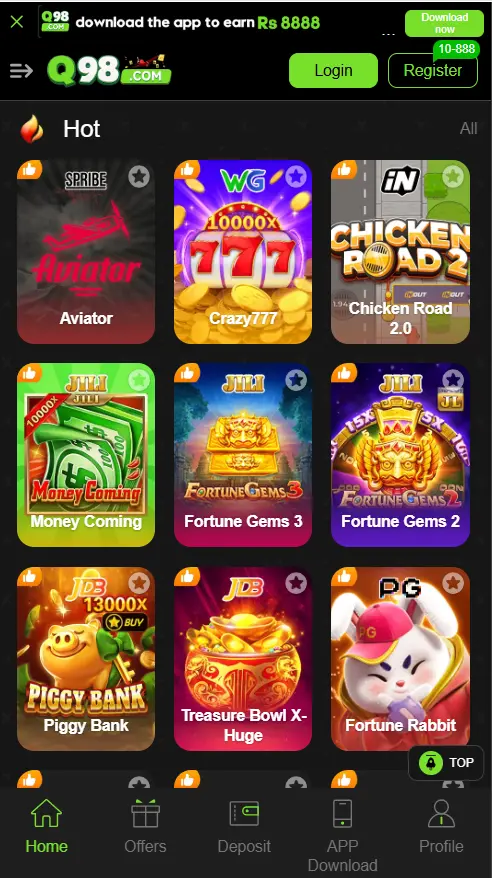 Q98 Game