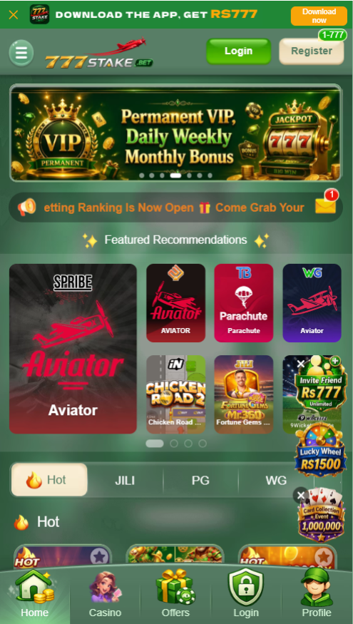 777Stake Game
